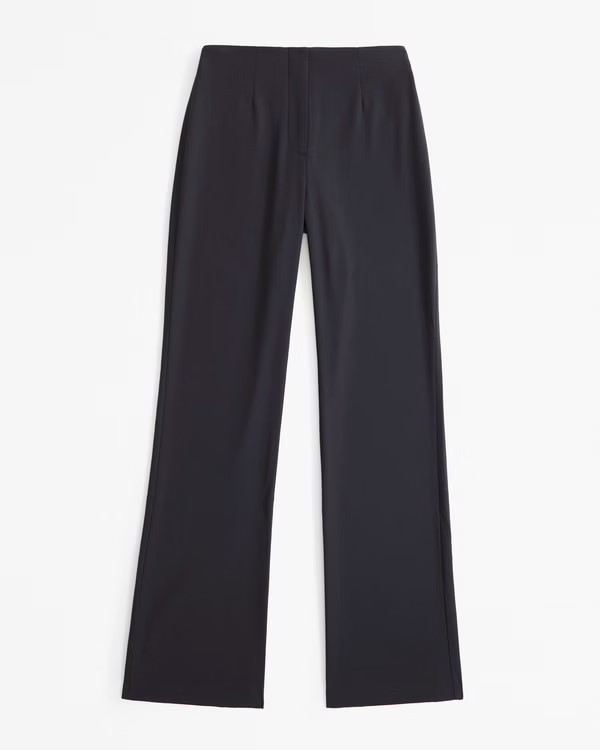 Women's High Rise Slim Boot Trouser | Women's New Arrivals | Abercrombie.com | Abercrombie & Fitch (US)