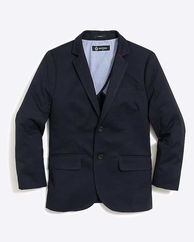 Boys' Thompson suit jacket in flex chino | J.Crew Factory