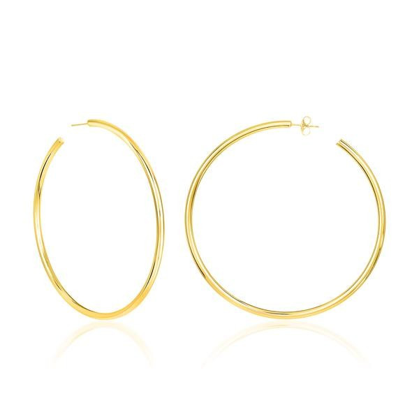 3" Gigi Hoops | Melinda Maria