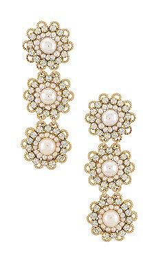 LUNIKA Ritta Earring in Gold from Revolve.com | Revolve Clothing (Global)