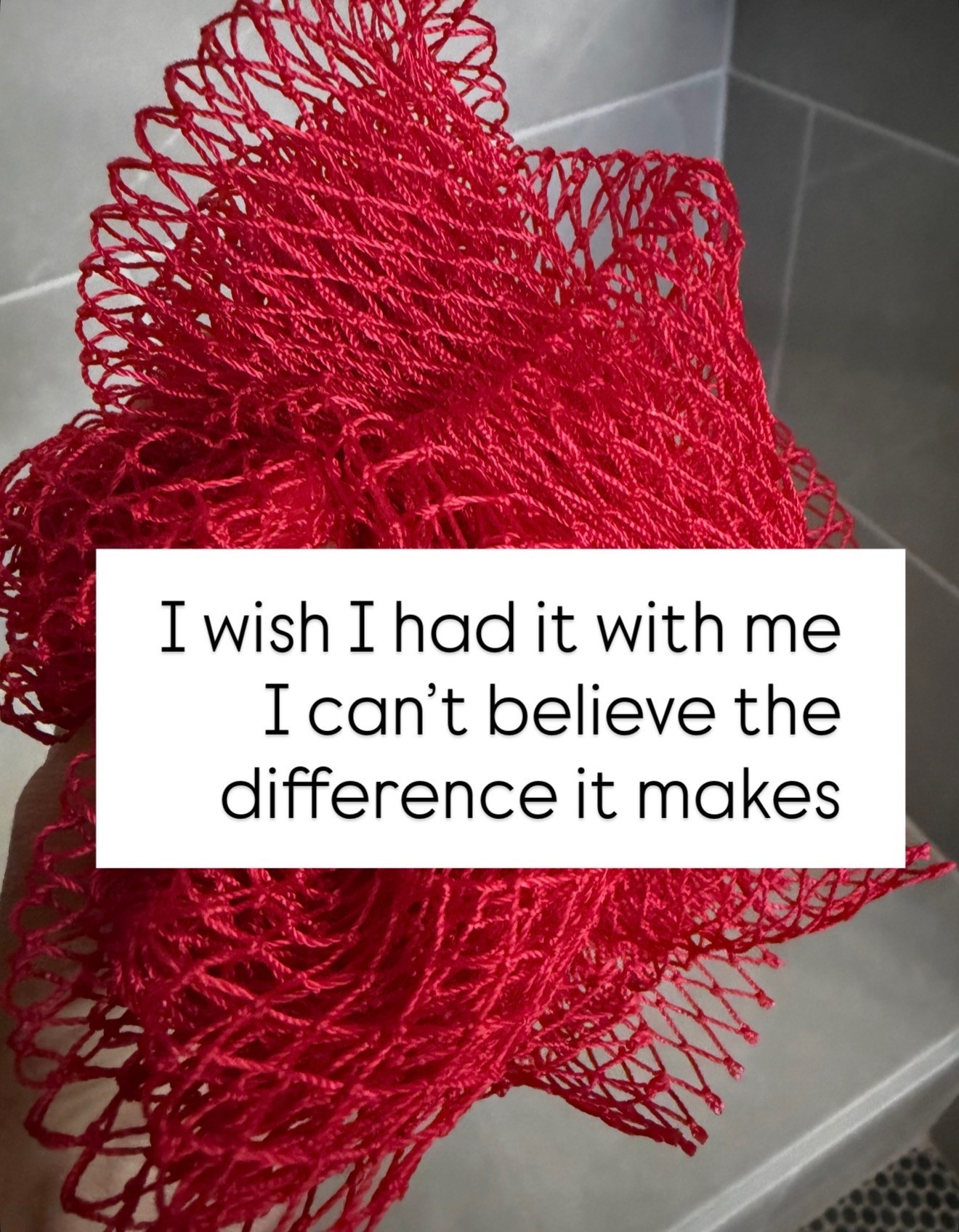 I finally tried an African net sponge and now I understand the hype. It gives such a good exfoliation in the shower, dries quickly between uses, and makes it easy to reach your back without struggling.

African net sponge, exfoliating body sponge, shower essentials, body care routine, exfoliating wash cloth, smooth skin, bath essentials, self care routine, body exfoliation, beauty finds, annabrstyle

#LTKselfcare #LTKBeauty #LTKgrwm