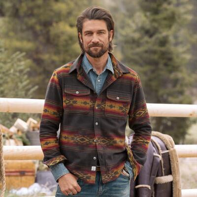klamath flannel shirt | Sundance Catalog