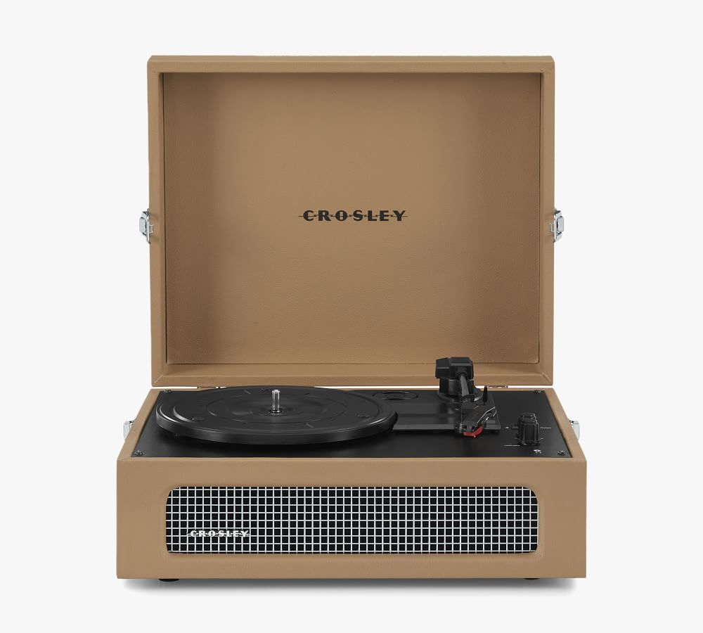 Crosley Voyager Turntable, Tan | Pottery Barn (US)