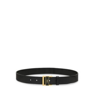 SAINT LAURENT Gio Belt in Box Leather  | Bloomingdale's Women | Bloomingdale's (US)