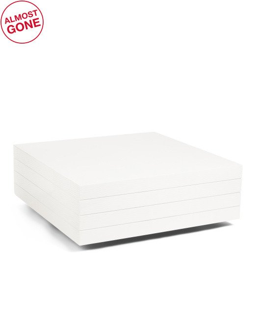 46x46x17.5 Giselle Square Cocktail Table | TJ Maxx