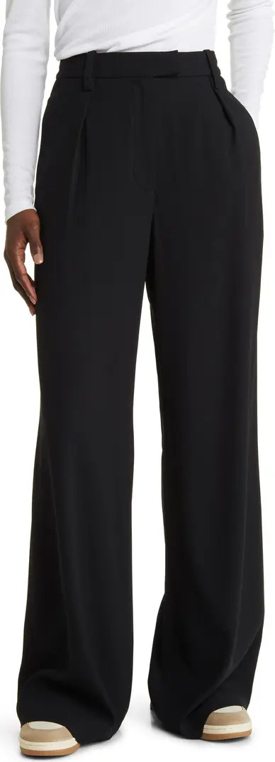 rag & bone Bennett Wide Leg Crepe Pants | Nordstrom | Nordstrom