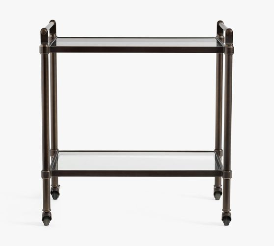 Everson Metal Bar Cart (31.5") | Pottery Barn (US)