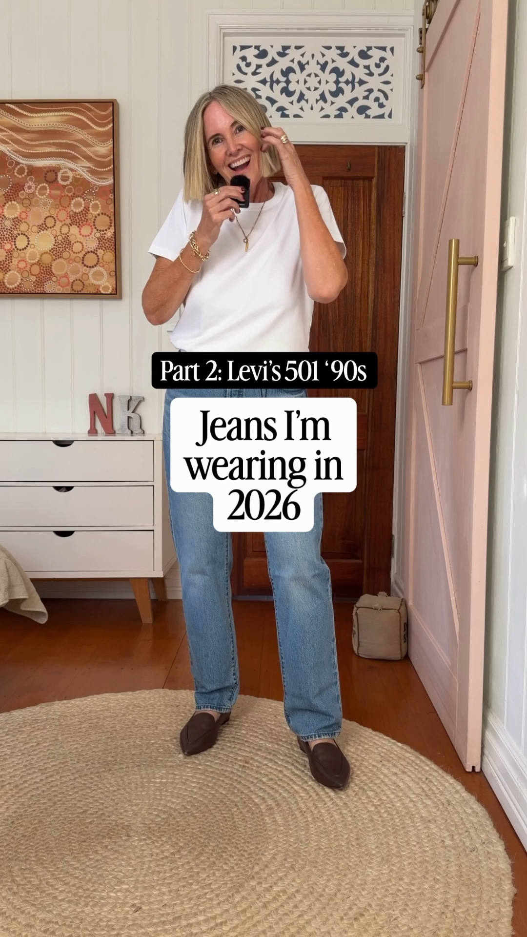 I love these Levi’s 501 ‘90s jeans but they just weren’t a perfect match for my body shape. Please don’t let that stop you from adding them to your try-on jeans list if you are on the hunt for a mid-rise, straight leg jean this season. 

They’re a new @LEVI STRAUSS AUSTRALIA AND NEW ZEALAND  bestseller so do also have a read of the 50+ reviews on the website. This is how Levi’s describe them: “They're the vintage jeans you've always dreamed of finding at the thrift store, but without all the rummaging.”

I’m wearing size 28, 29 and 30 in the video. My measurements are in my LTK profile 

#LTKover50style #LTKjeans #LTKaustralia