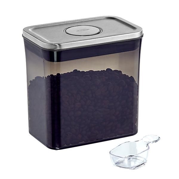 OXO Steel 1.7 qt. POP Coffee Canister | The Container Store