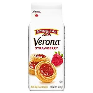 Pepperidge Farm Verona Strawberry Thumbprint Cookies, 6.75 oz. Bag | Amazon (US)