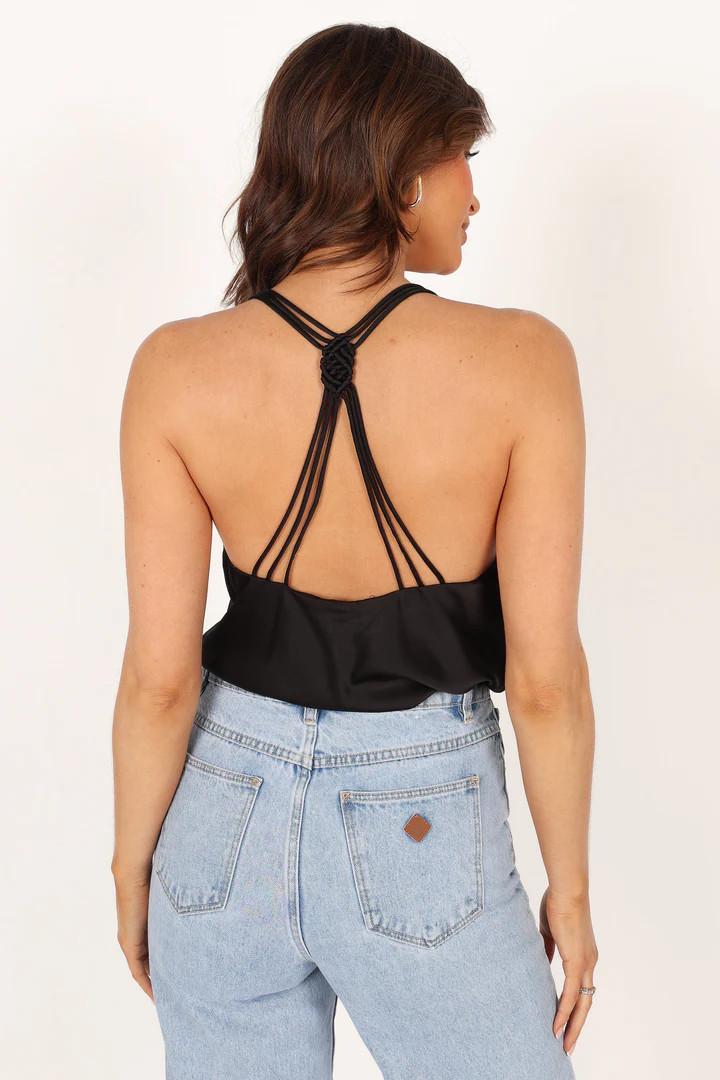 Mackenzie Cami Top - Black | Petal & Pup (US)