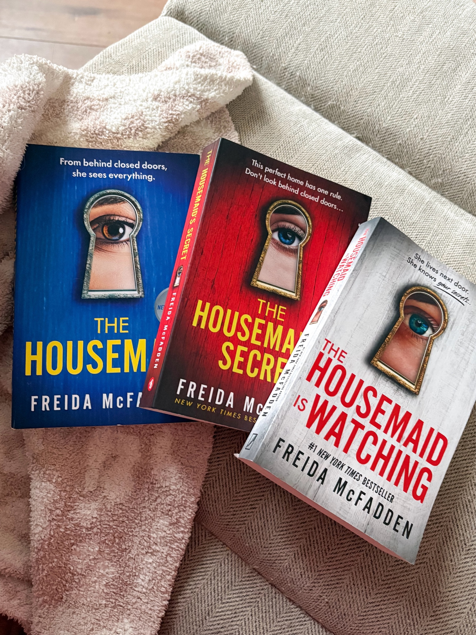 The Housemaid series by Freida McFadden📖📚