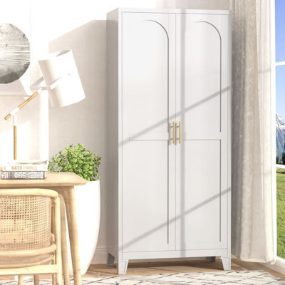 ORRD Storage Cabinet with 2 Shapely Doors, Modern Accent Sideboard for Living Room or Entryway | Target