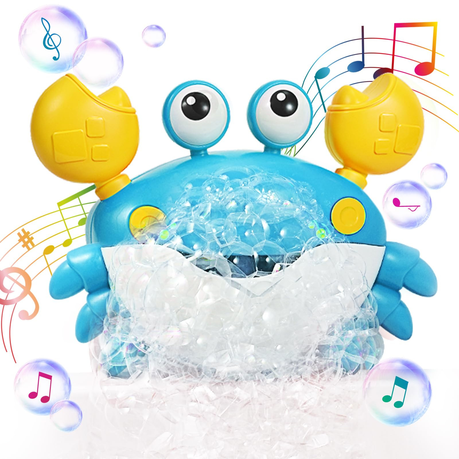 Deejoy Crab Bubble Bath Maker for The Bathtub,Blows Bubbles and Plays 12 Children’s Songs,Sing-... | Amazon (US)