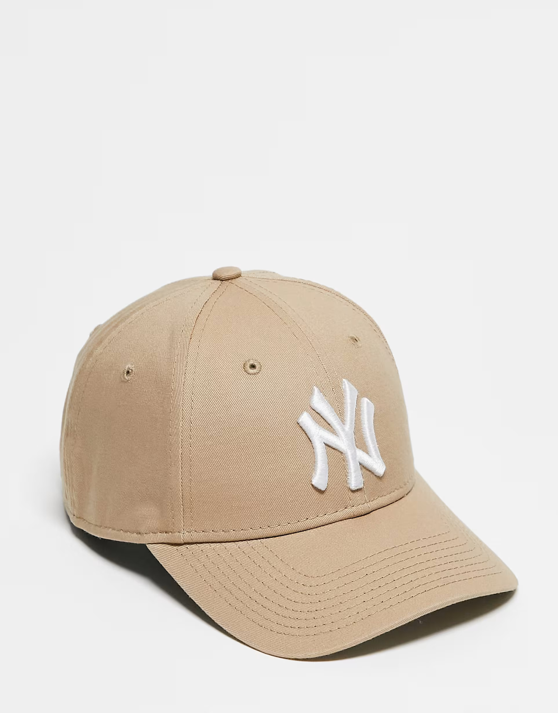 New Era 9Forty NY unisex cap in light brown | ASOS (Global)