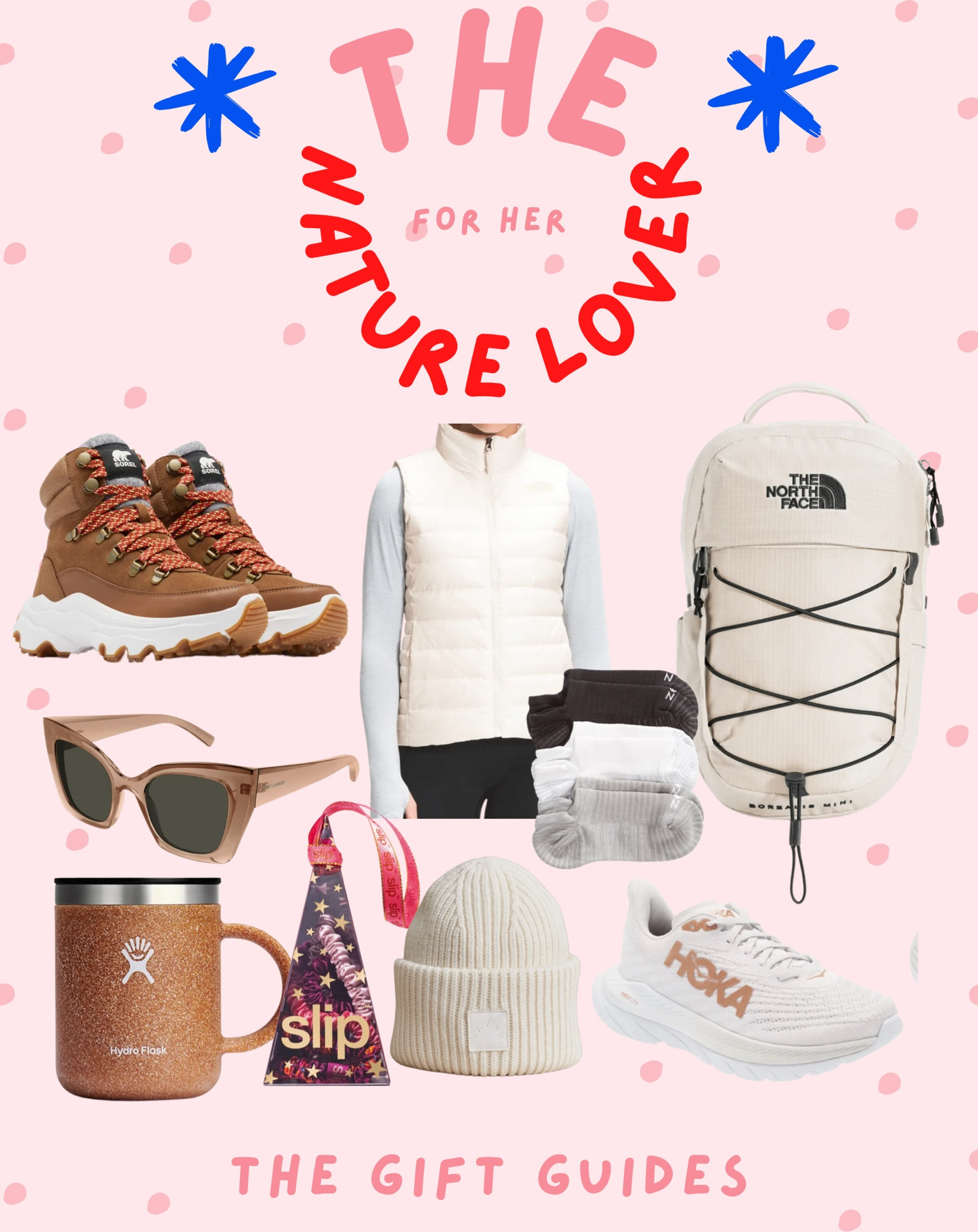 Gifts for her! Perfect gift ideas for the adventurous lady in your life! Running shoes, hiking boots, sunglasses, etc! Everything she might need (and want!) this holiday season! 

#LTKGiftGuide #LTKSeasonal #LTKHoliday