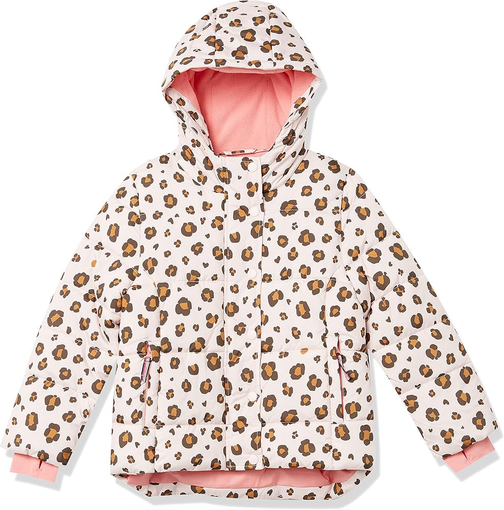 Amazon Essentials Girls' Heavy-Weight Hooded Puffer Coat | Amazon (US)