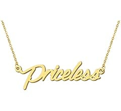 Amazon.com: Aoloshow Presley Name Pendant Necklace for Best Friends Gold Womens Jewelry Gift for Fam | Amazon (US)