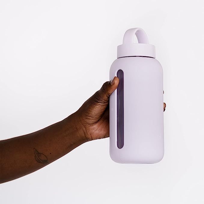 Bink - Day Bottle - 800ml (27oz) - Hydration Tracking Bottle - Glass Water Bottle - Wide Drinking... | Amazon (US)