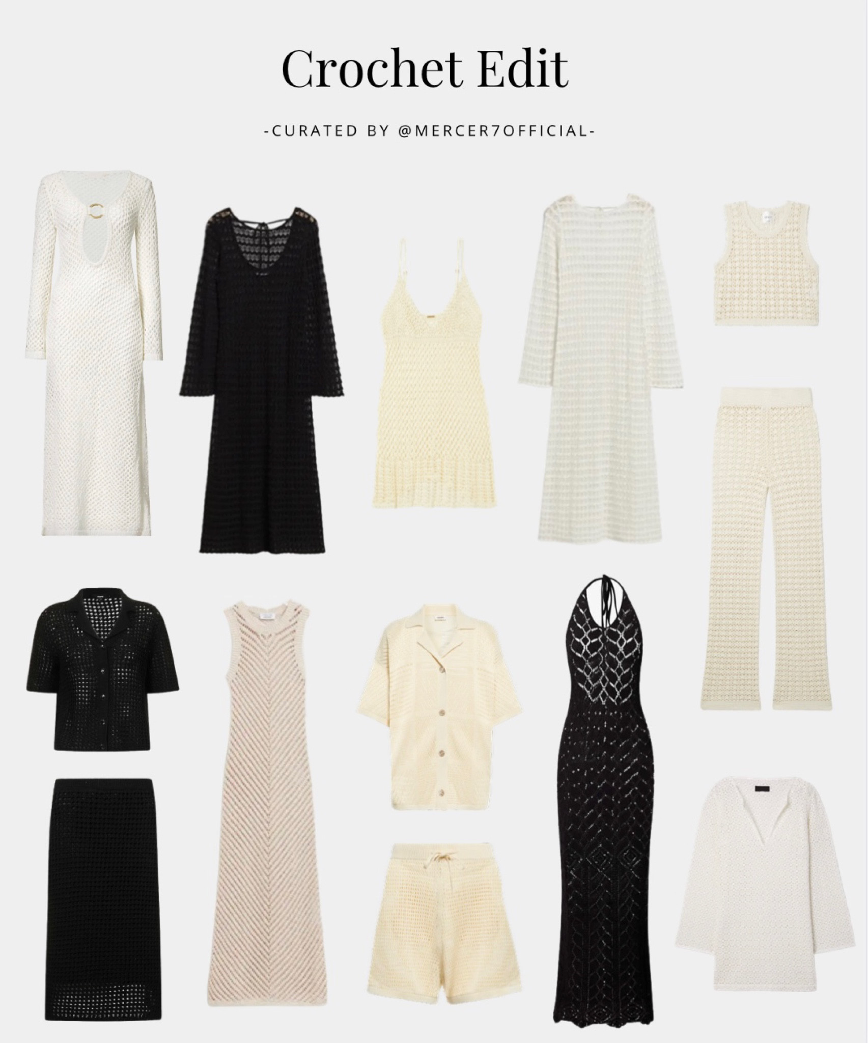 The crochet trend will never age in the summer! Here I have selected a few gorgeous crochet pieces that I am loving recently such as a black crochet skirt set from Theory and some maxi dresses from & Other Stories to name a couple! 

#LTKstyletip #LTKSeasonal #LTKeurope