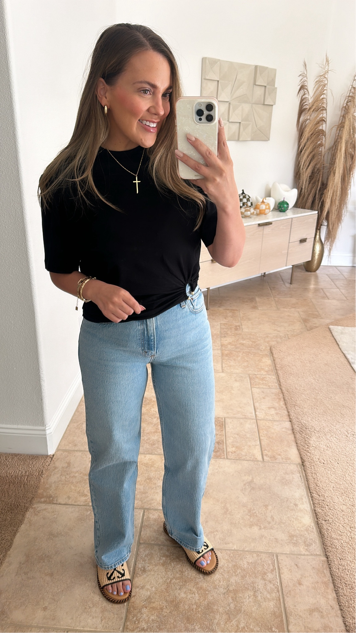 Abercrombie denim sale. use code DENIMAF - i’m wearing size 29R 

#LTKxAF #LTKSaleAlert