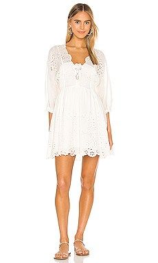 Free People Lottie Dress in Ivory from Revolve.com | Revolve Clothing (Global)