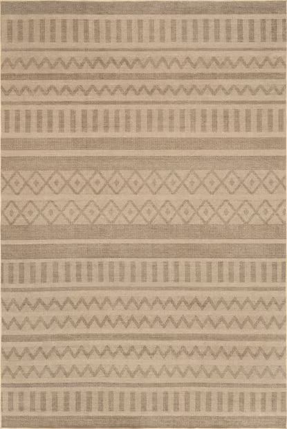 Natural Marcie Easy-Jute Washable Banded 3' x 5' Area Rug | Rugs USA