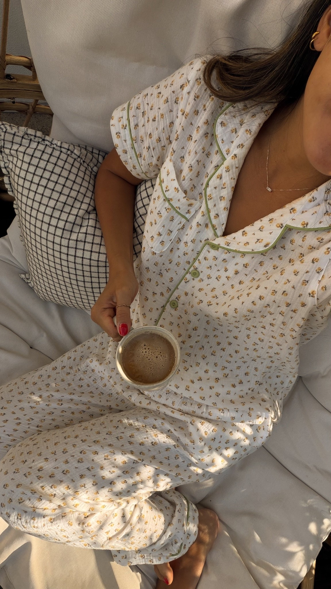 Love these 100% cotton pajamas. They get softer with every wash and I love that they come with pants and shorts!