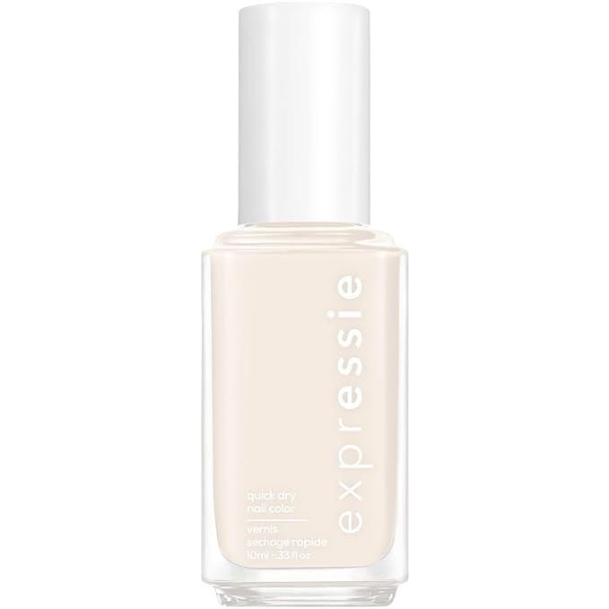 Essie expressie, Quick-Dry Nail Polish, 8-Free Vegan, Eggshell White, Daily Grind, 0.33 fl oz | Amazon (US)