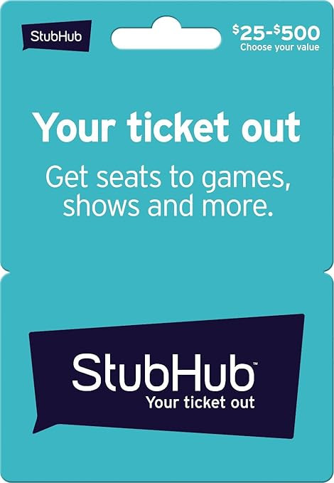 StubHub Gift Card | Amazon (US)