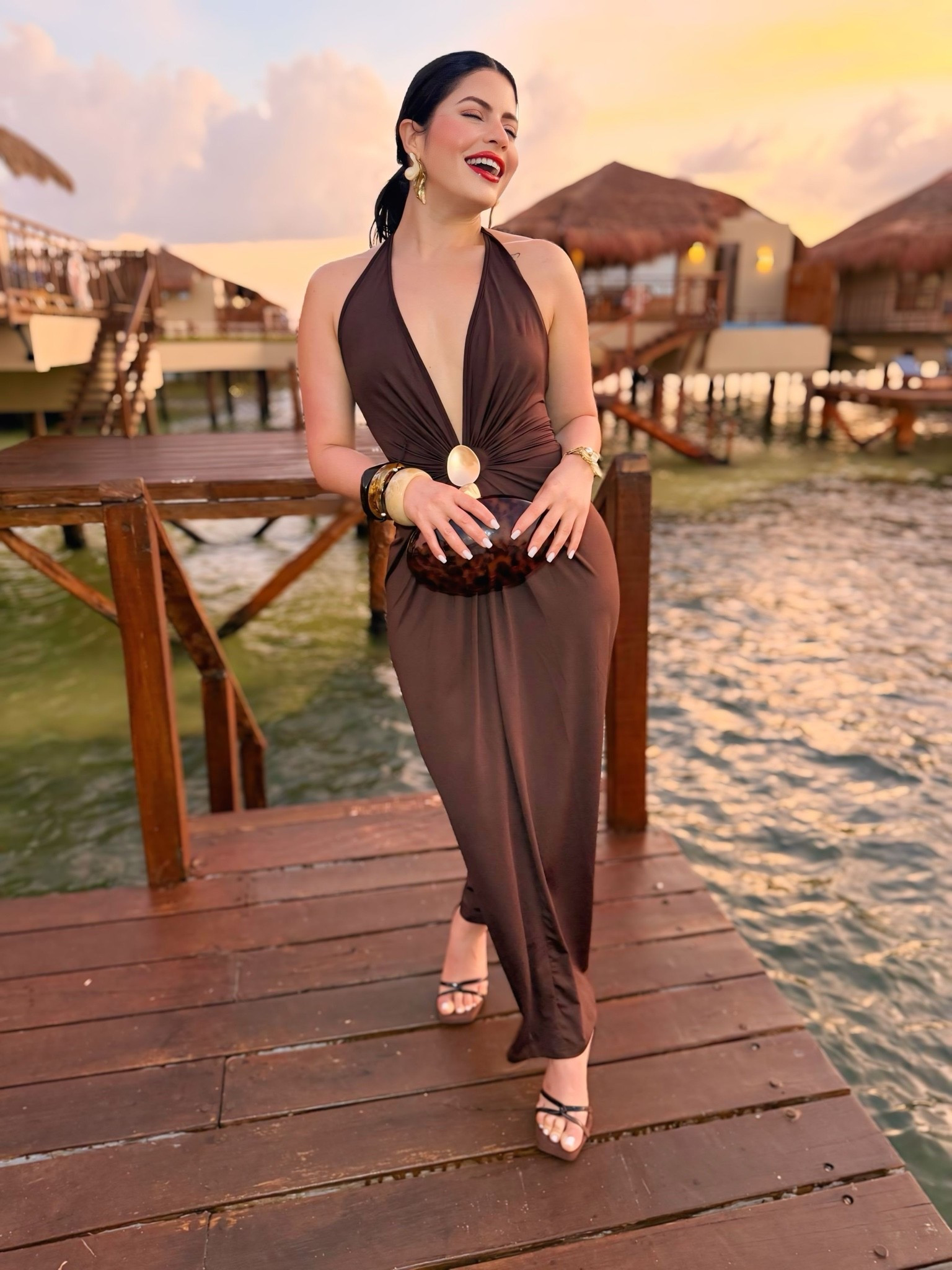 Summer dress energy 🤎

#LTKgrwm #LTKootd #LTKstorytime