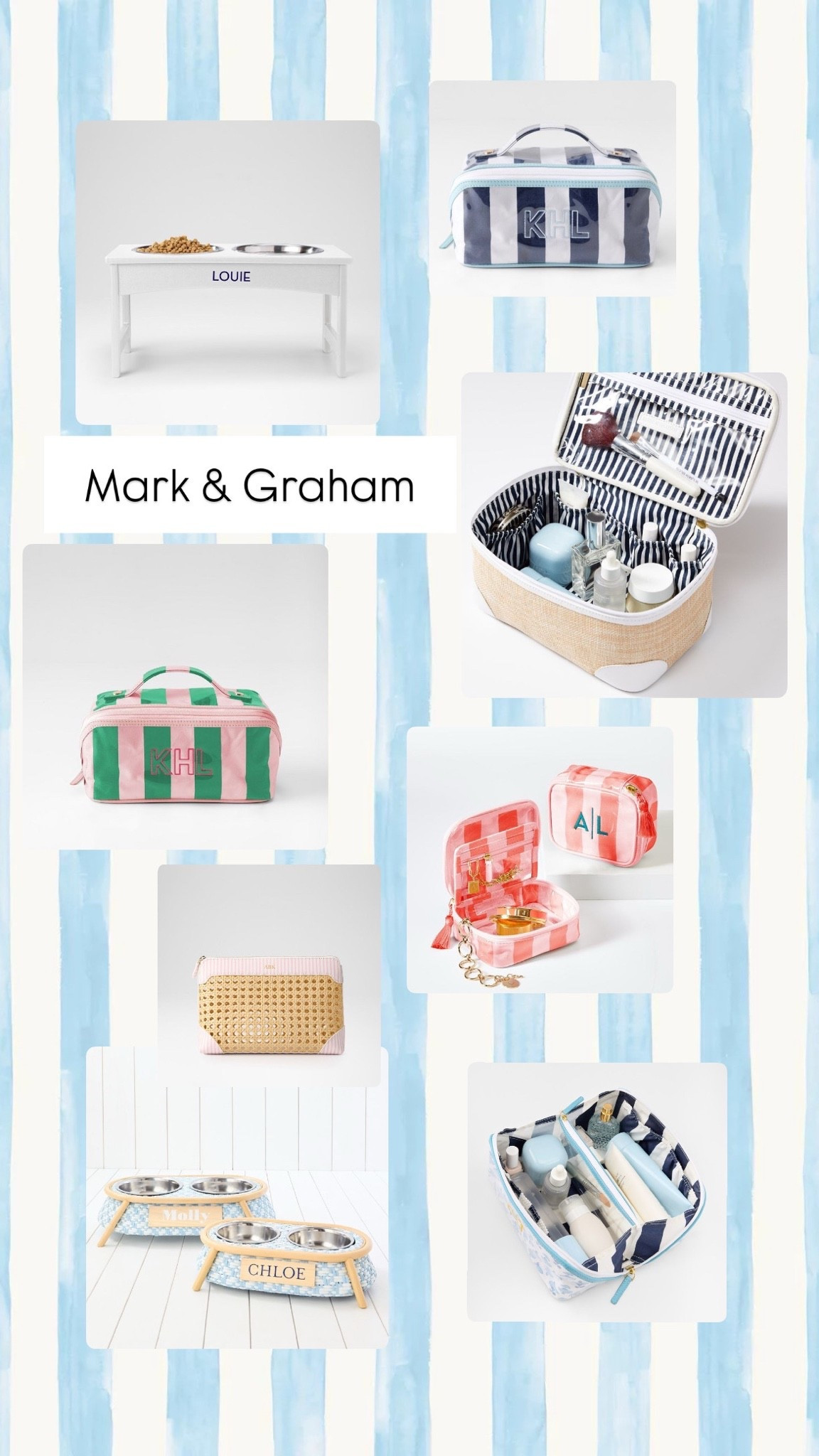 Mark & Graham best sellers!
Make up bags, travel bags, cutest dog bowls— linked some lower priced dupes also
Happy Travels!✈️

#LTKOver40 #LTKBeauty #LTKTravel