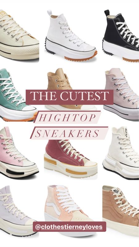 The cutest high top sneakers on the internet right now! 

#LTKFind #LTKfit #LTKunder100