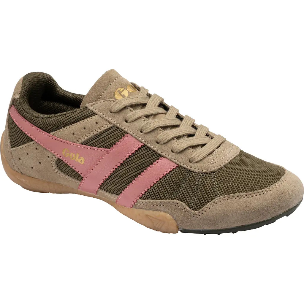 Gola Cascade Sneaker in Khaki/cappuccino/coral/gum at Nordstrom, Size 7 | Nordstrom
