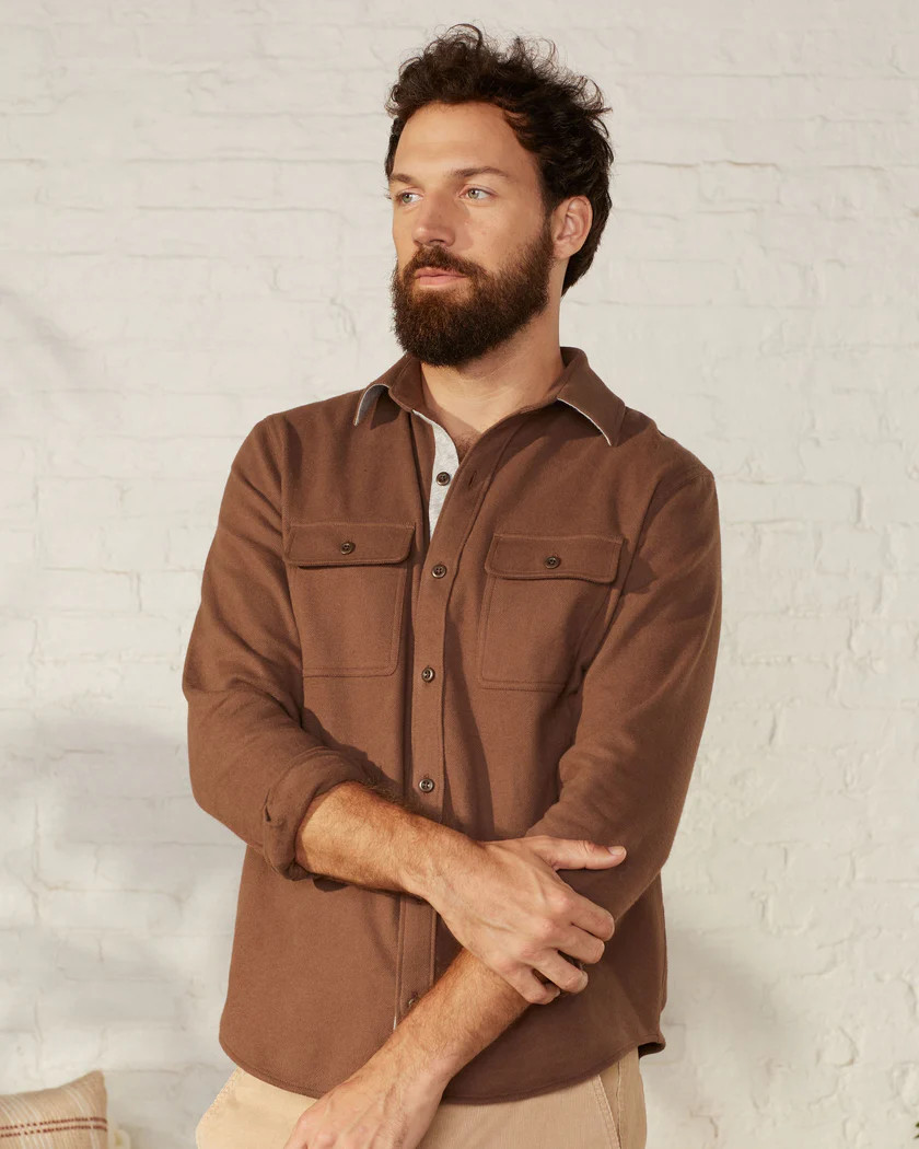 Layer Up Twill Shirt Jacket | UpWest