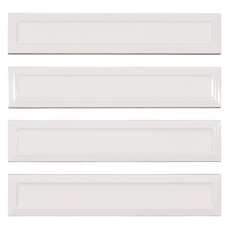 Concerto-Posmer 2-in. x 10-in. Subway Beveled Glossy Ceramic Wall Tile | Wayfair North America