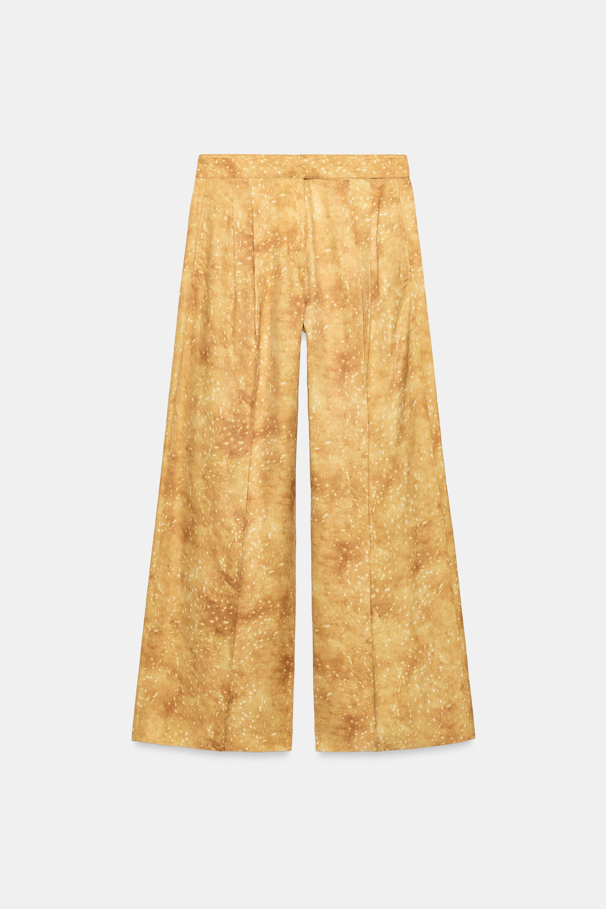 ZW COLLECTION PRINTED PANTS | Zara US