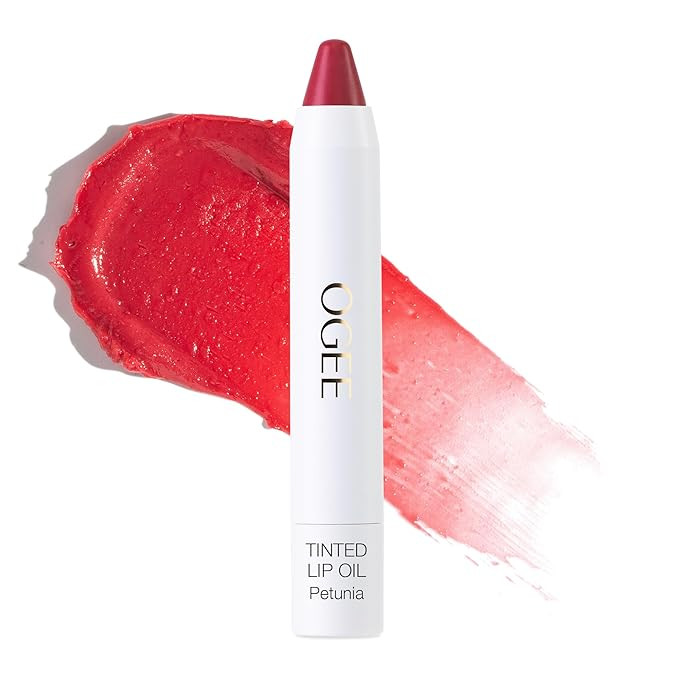 Ogee Tinted Sculpted Lip Oil - Lip Stain Made with 100% Organic Coconut Oil, Jojoba Oil, and Vita... | Amazon (US)