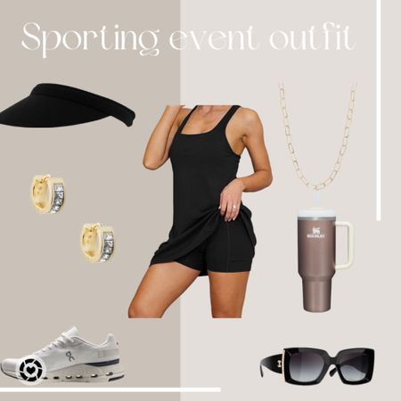 Outdoor sporting event outfit! Perfect to wear your kids sporting event! Love that this dress has built in shorts and is under $40

#LTKfitness #LTKfamily