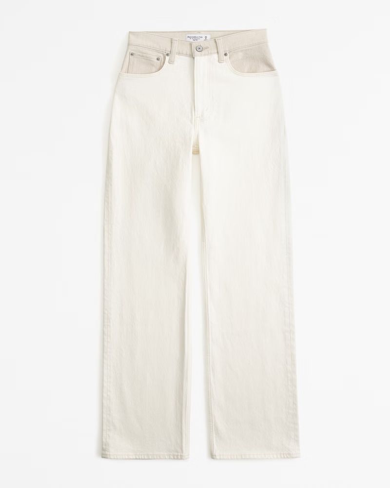 Women's High Rise 90s Relaxed Jean | Women's Clearance | Abercrombie.com | Abercrombie & Fitch (US)