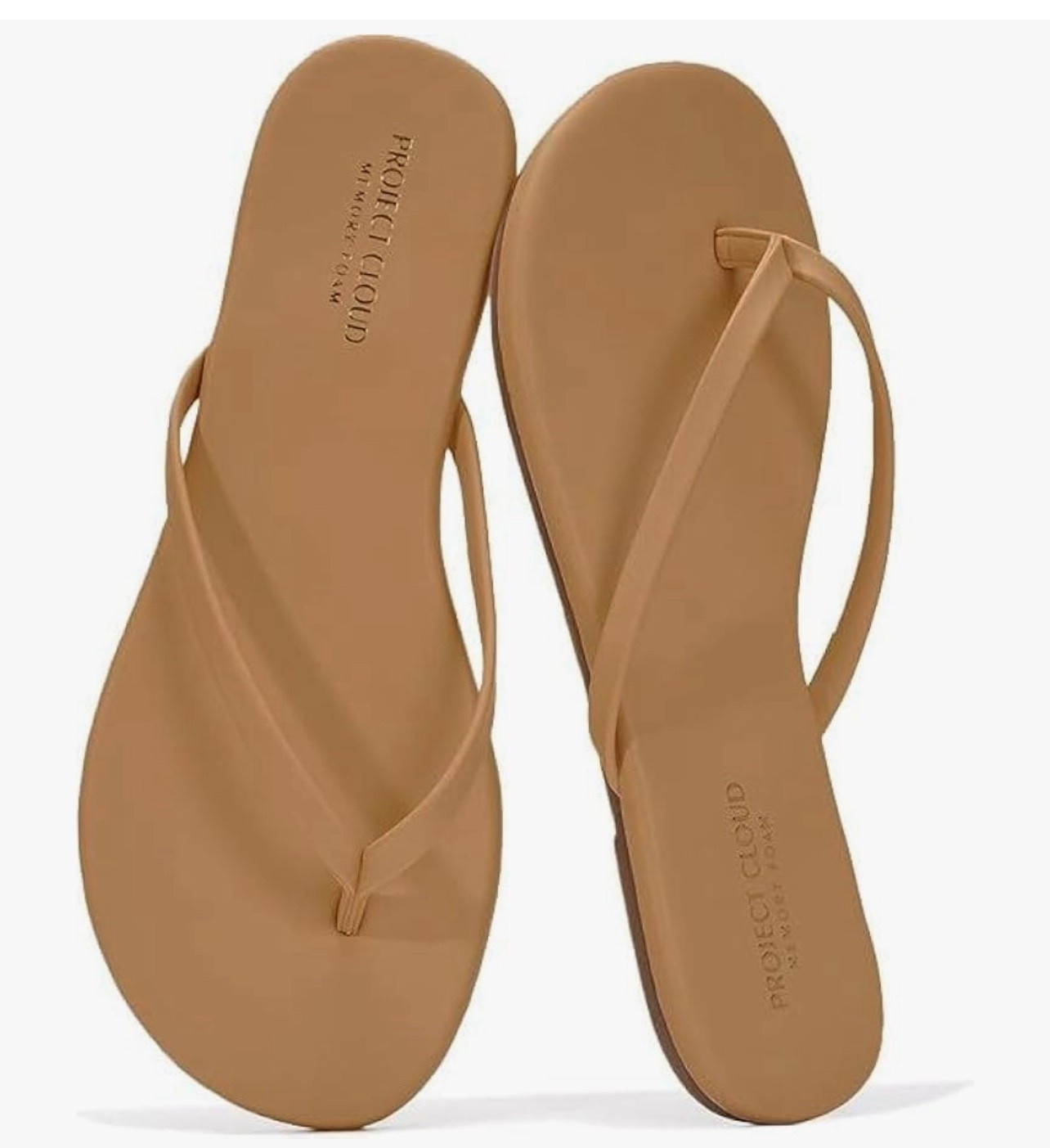 I found a dupe for TKEES on Amazon! 

Tan flip flops, leather flip flops 

#LTKTravel #LTKSwim #LTKSaleAlert