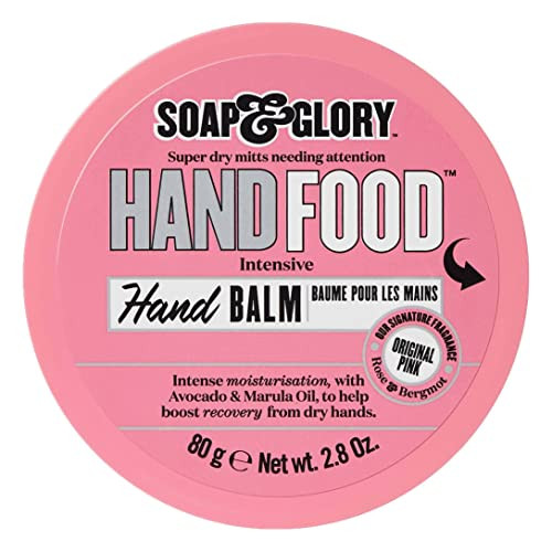 Soap & Glory Original Pink Intensive Hand Balm - Avocado + Marula Oil Hydrating Moisturizer - Rose & Bergamot Scented Cream for Dry Hands (80g) | Amazon (US)