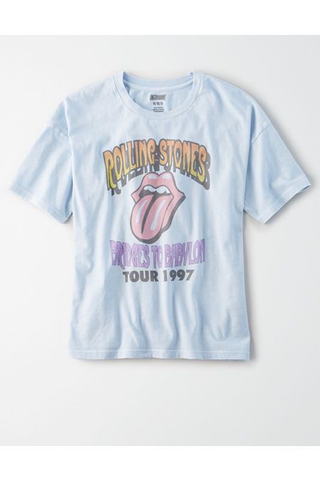 Tailgate Women's Rolling Stones Boxy T-Shirt | American Eagle Outfitters (US & CA)