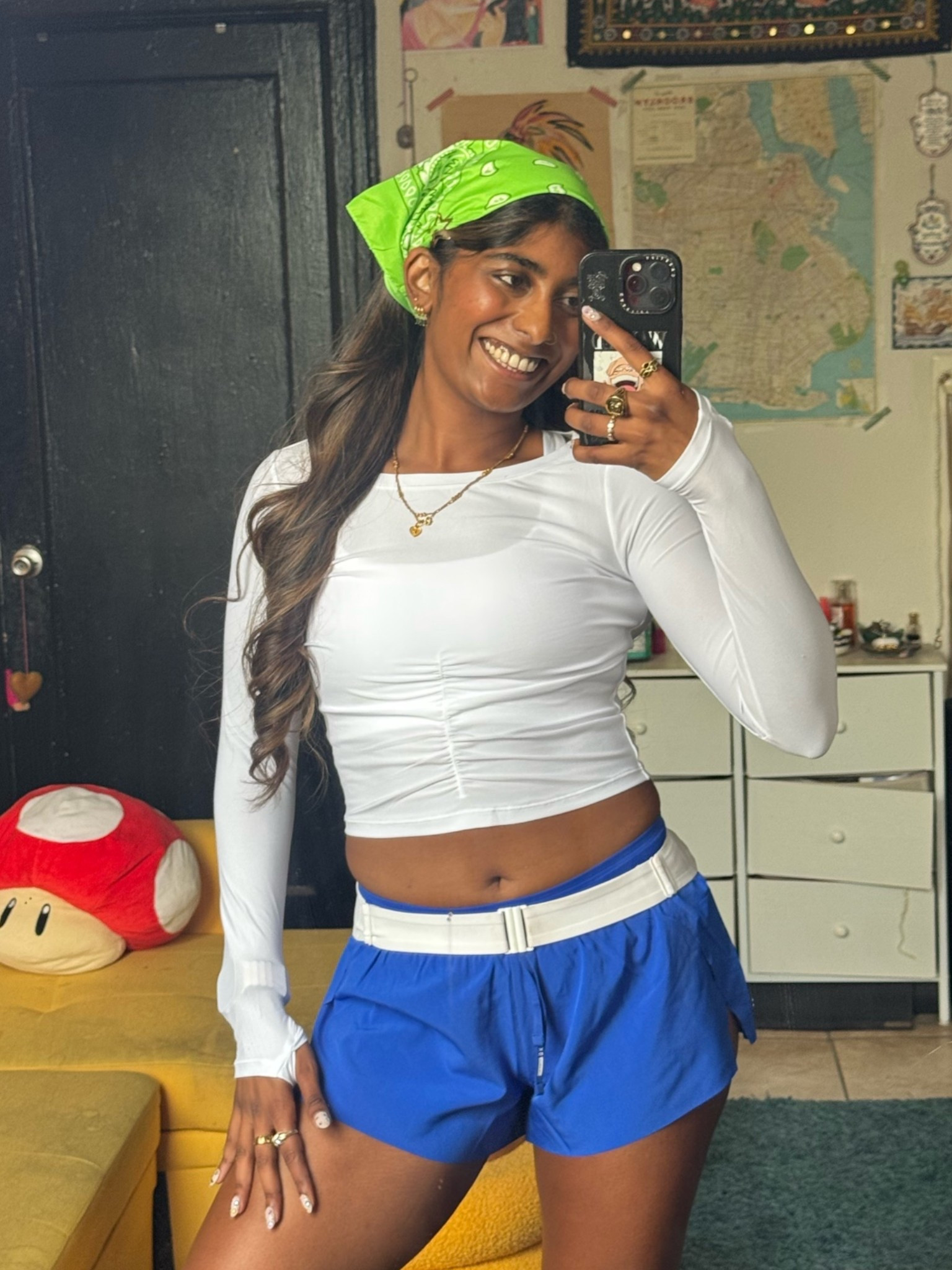 Cutie run fit for the first day of Sprint & Sip run club 🤭💙🥂

#LTKfitnessgoals #LTKActive #LTKootd