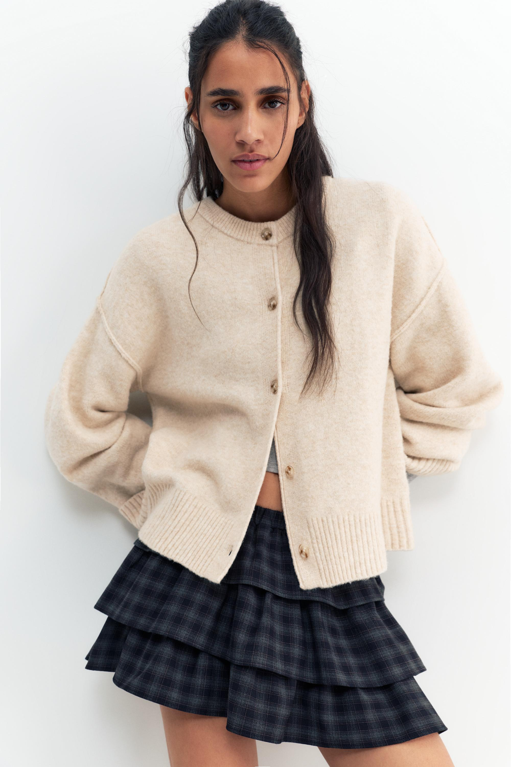 Soft knit cardigan | PULL and BEAR UK