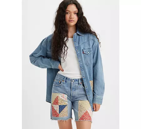 501® 90s Patchwork Women's Shorts | LEVI'S (US)
