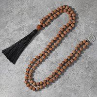 High-Quality Rudraksha 108 Mala Beaded Tassel Necklace/ Yoga Meditation Buddhist Prayer Mala/ Beaded | Etsy (US)