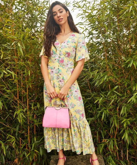 The Flora Floaty Summer Dress | Joe Browns