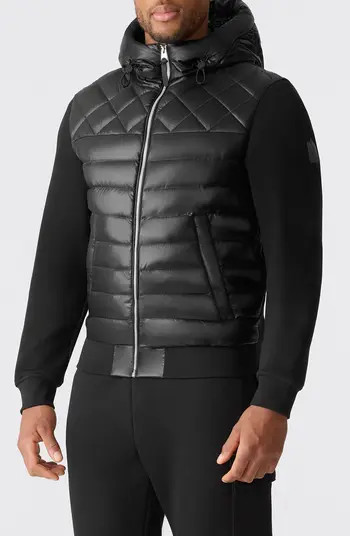 Fletcher Mixed Media Down Jacket | Nordstrom