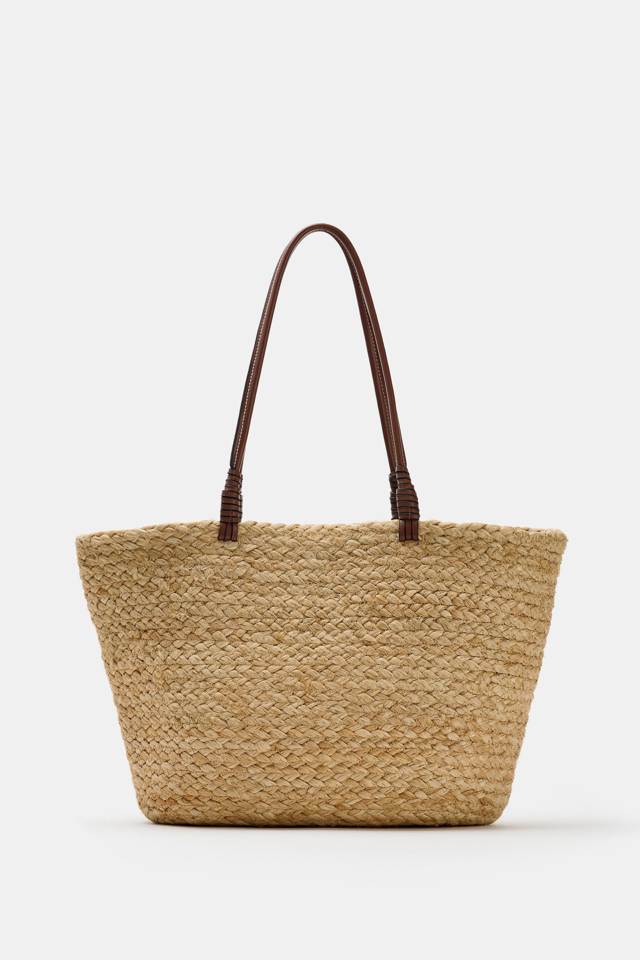 JUTE TOTE BAG | Zara AU